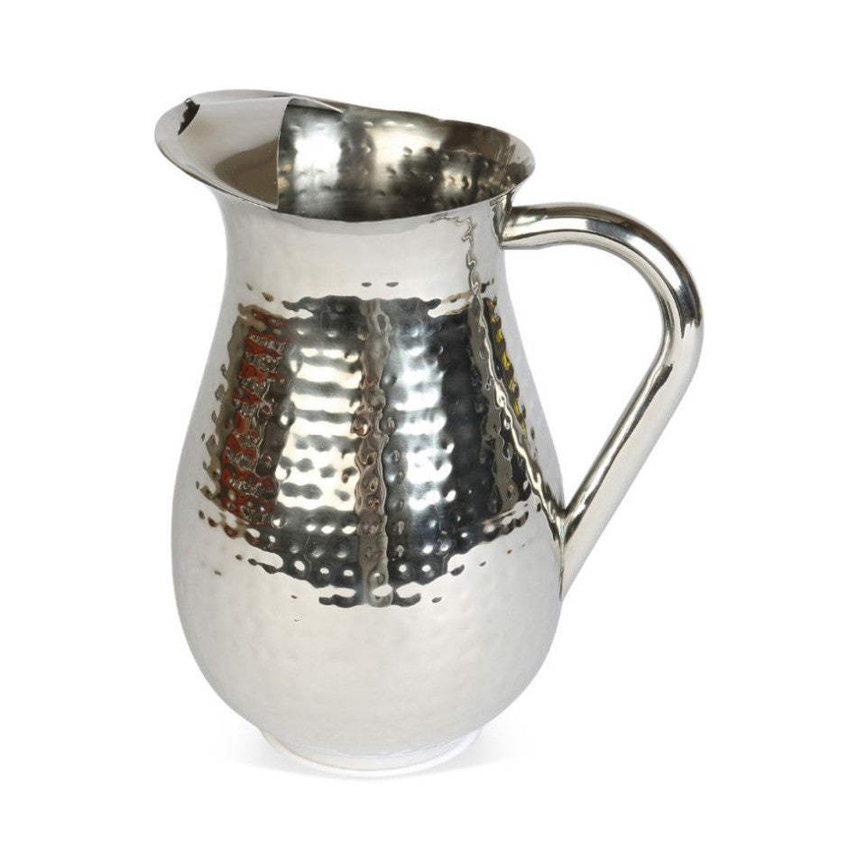 Hammered Stainless Steel Jug