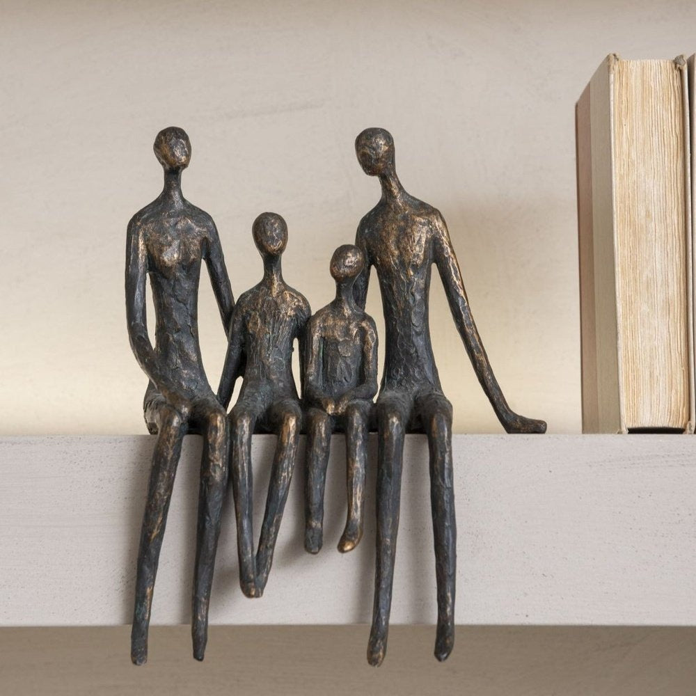 
                  
                    Family of Four Shelf Sculpture
                  
                