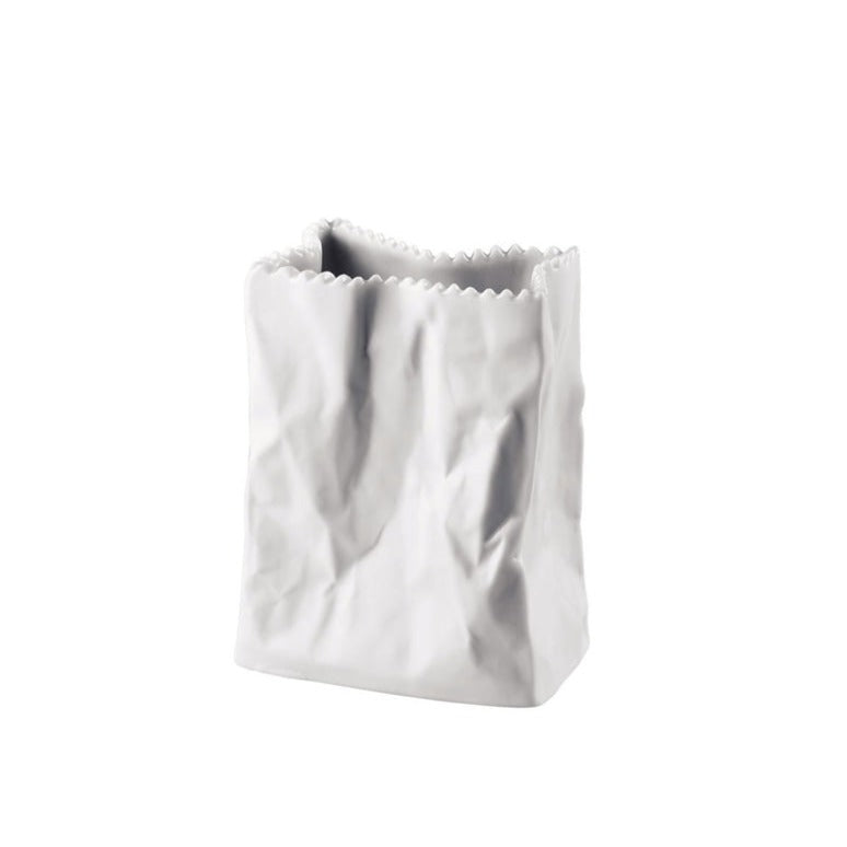 Porcelain Bag Vase