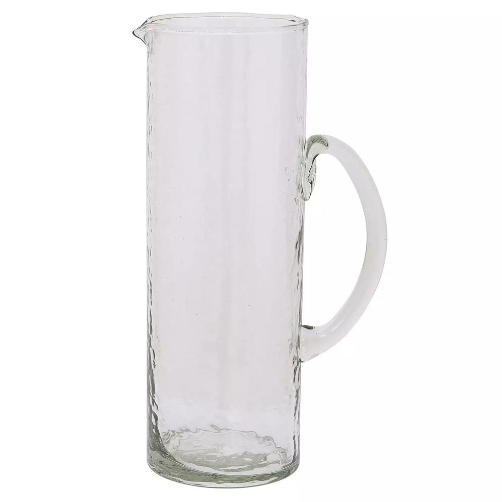 Urban Nature Culture Recycled Hammered Glass Jug
